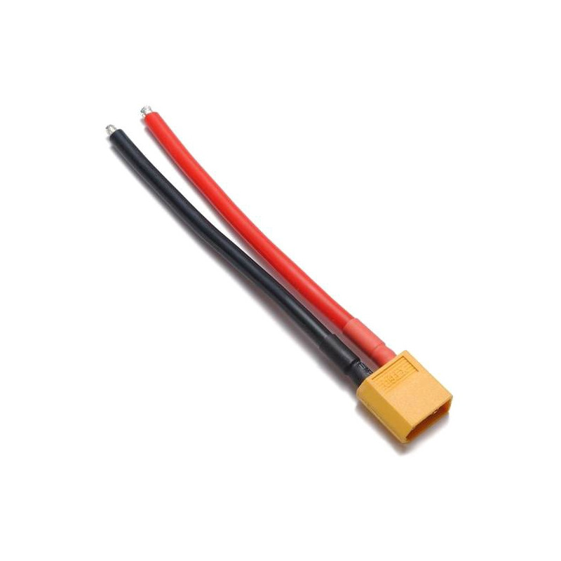 XT60 Male Plug with 10cm 12AWG wire