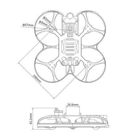 BetaFPV Beta95X Frame Kit
