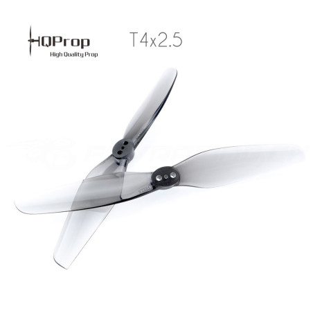 HQProp T4x2.5 Durable Propeller - Grey