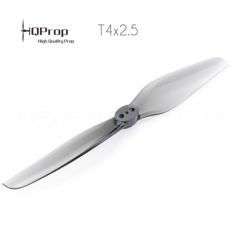 HQProp T4x2.5 Durable Propeller - Grey