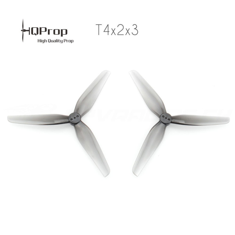 HQProp T4x2x3 Durable Propeller - Grau