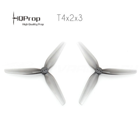 HQProp T4x2x3 Durable Propeller - Grau