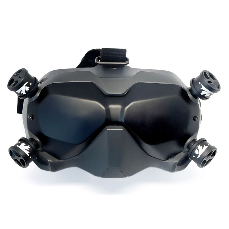 TrueRC DUALITY 2.4/5.8 Stubby for DJI FPV - LHCP single