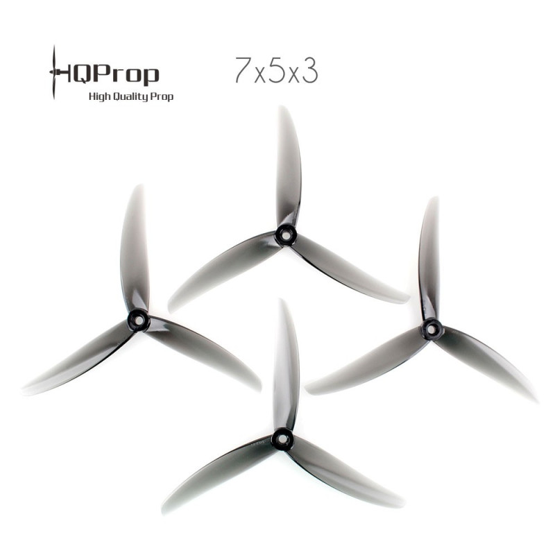 HQProp J75 7x5x3 Durable PC Propeller - Grey