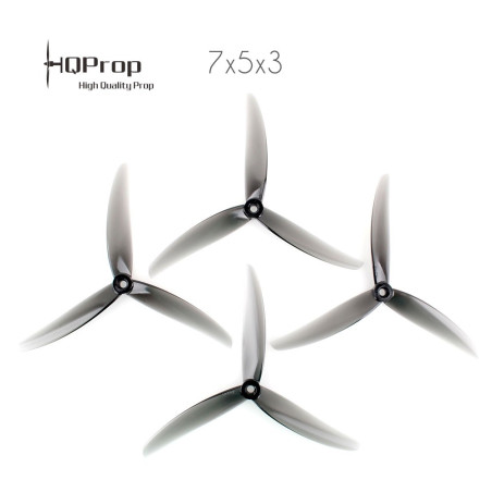 HQProp J75 7x5x3 Durable PC Propeller - Grau