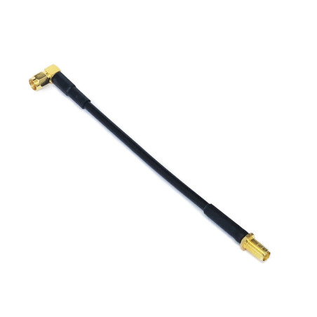 TrueRC 15CM Extension - 90° SMA to SMA Jack