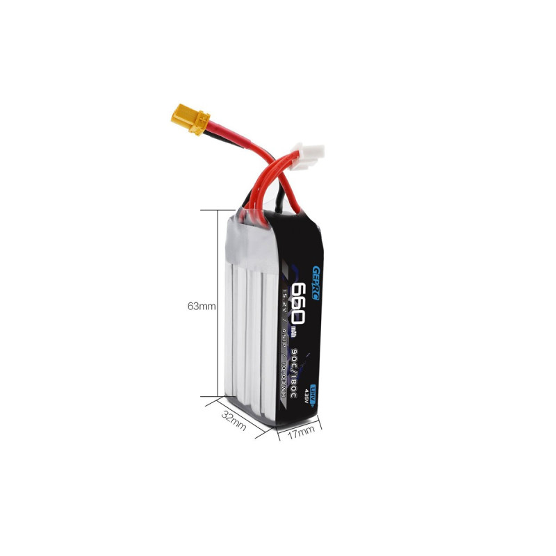 GEPRC 660mAh 4S 90C (XT30)
