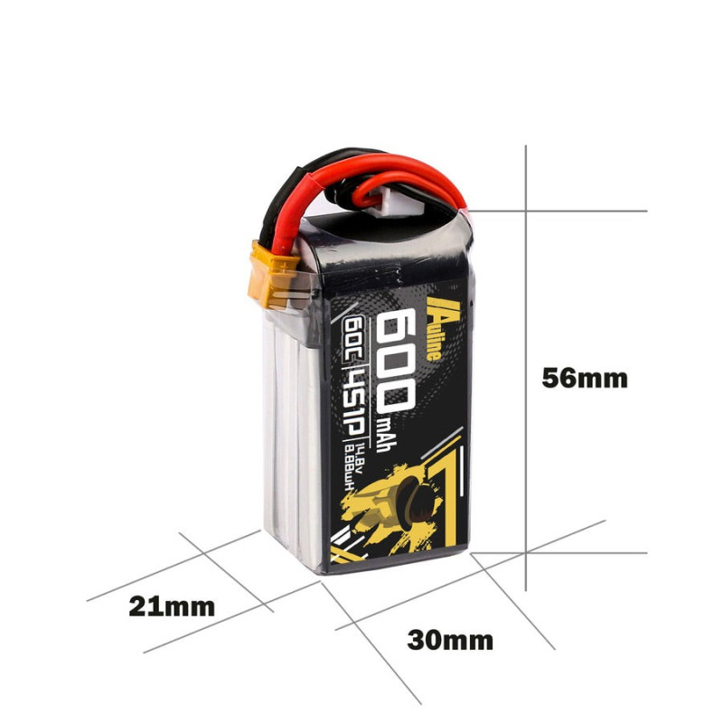 AULINE 600mAh 4S 60C (XT30)