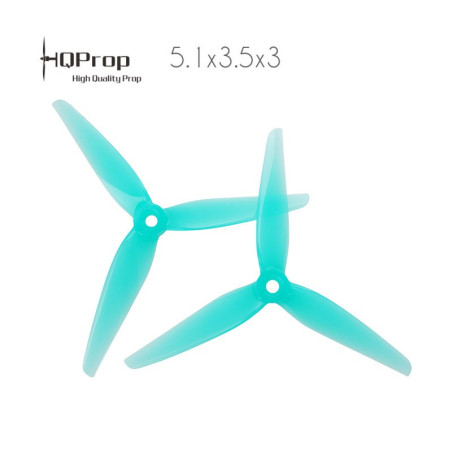 HQProp R35 Racing Prop 5.1x3.5x3 PC - Grau