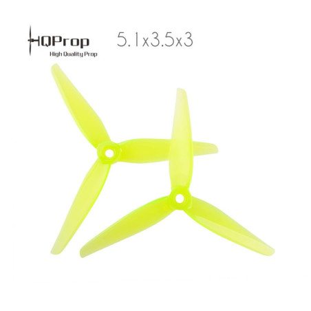 HQProp R35 Racing Prop 5.1x3.5x3 PC - Grey