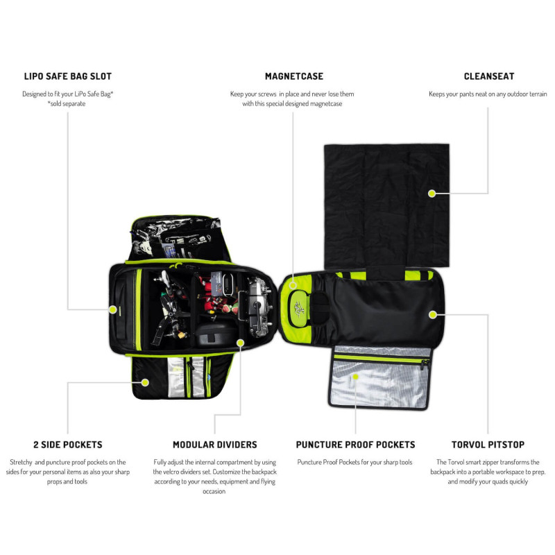 Torvol Quad PITSTOP Backpack Pro