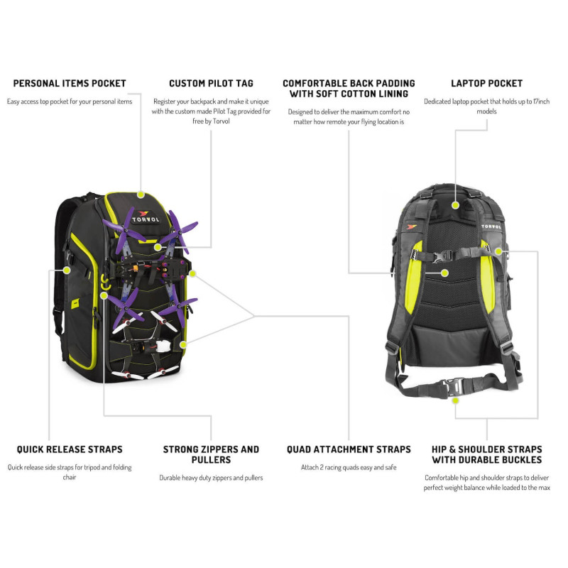 Torvol Quad PITSTOP Backpack Pro