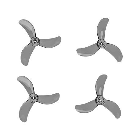 Flywood 40mm 3-Blatt Micro Whoop Propellers (1.5mm Shaft)