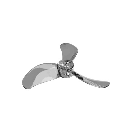 Flywood 40mm 3-Blade Micro Whoop Propellers (1.5mm Shaft)