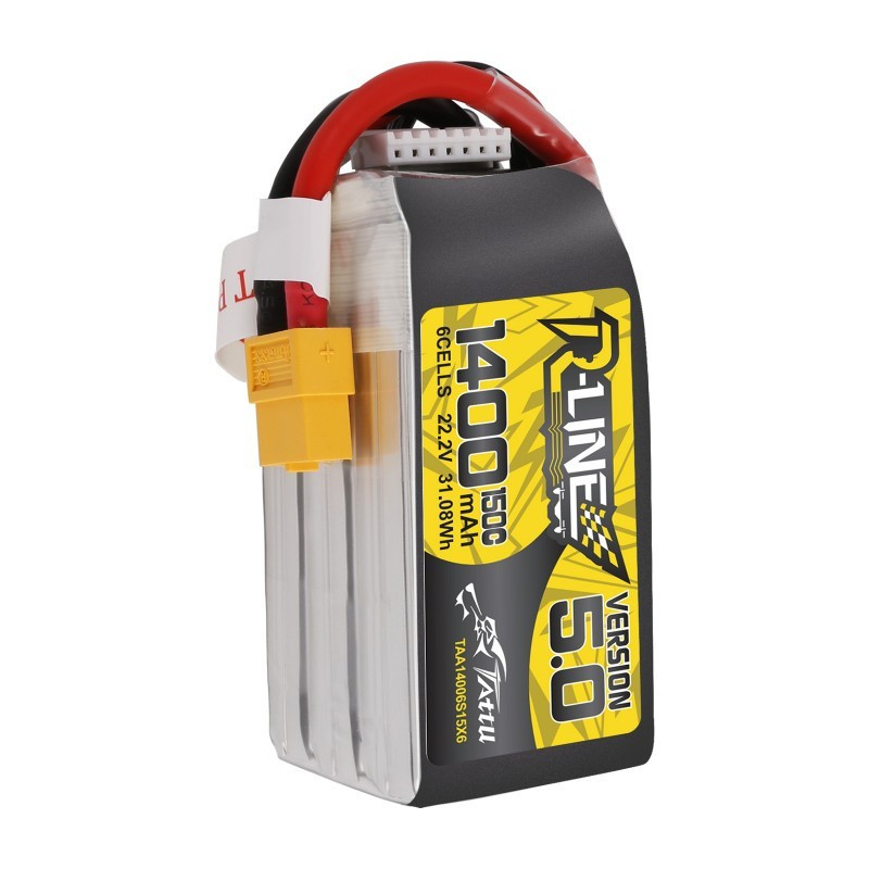 TATTU R-Line 1400mAh 6S 150C V5.0 (XT60)