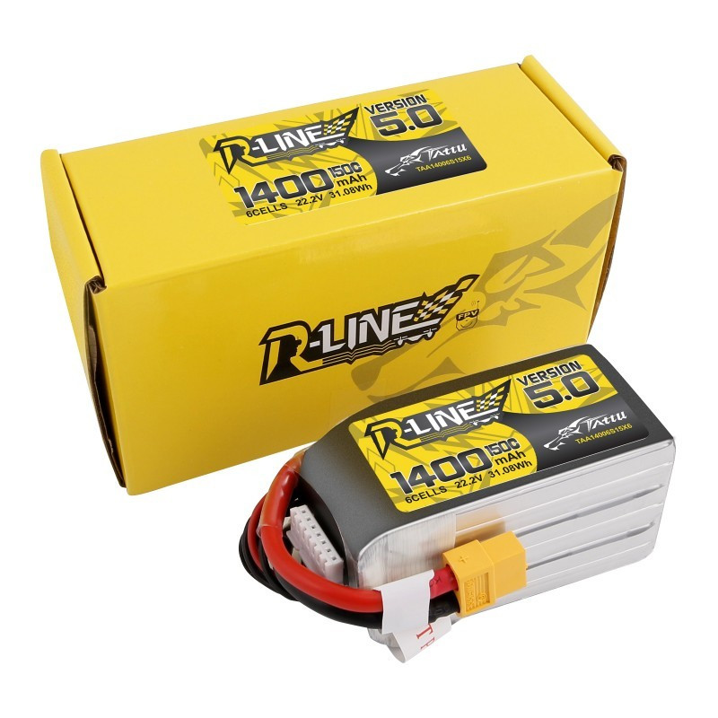 TATTU R-Line 1400mAh 6S 150C V5.0 (XT60)