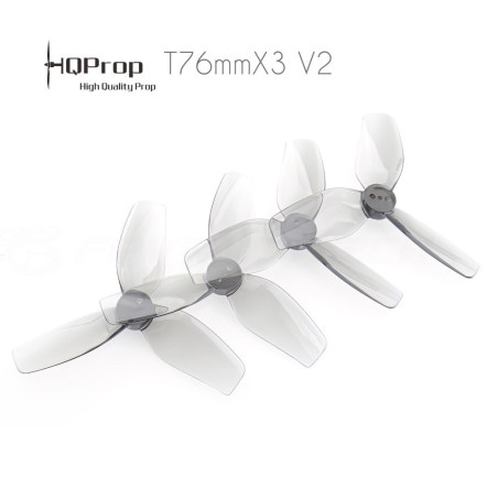 HQProp Cinewhoop Duct-T76MMX3 V2 - Grey