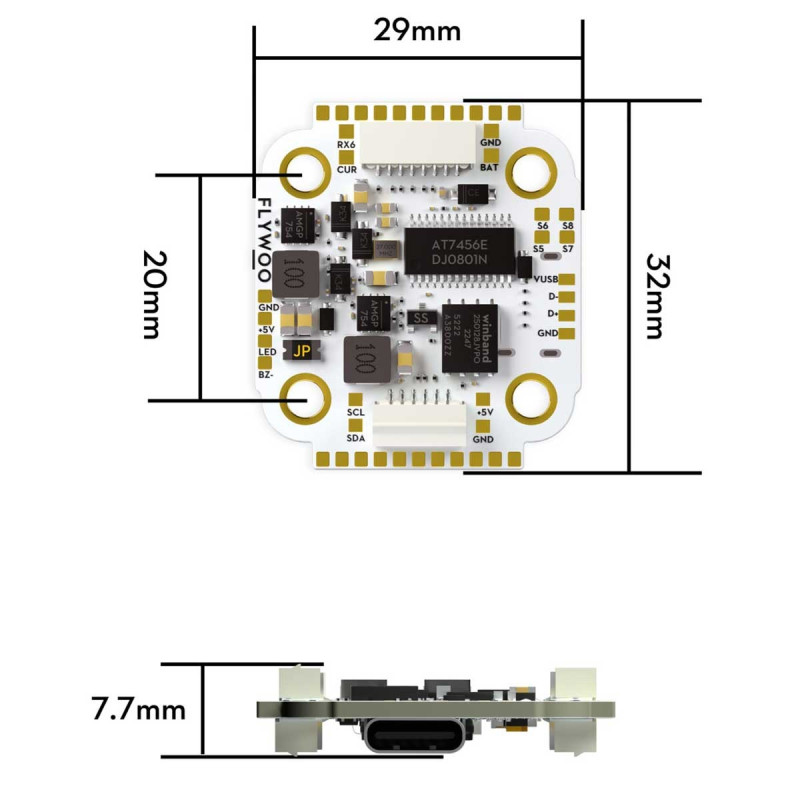 Flywoo GOKU F722 Pro Mini V2 Flight Controller
