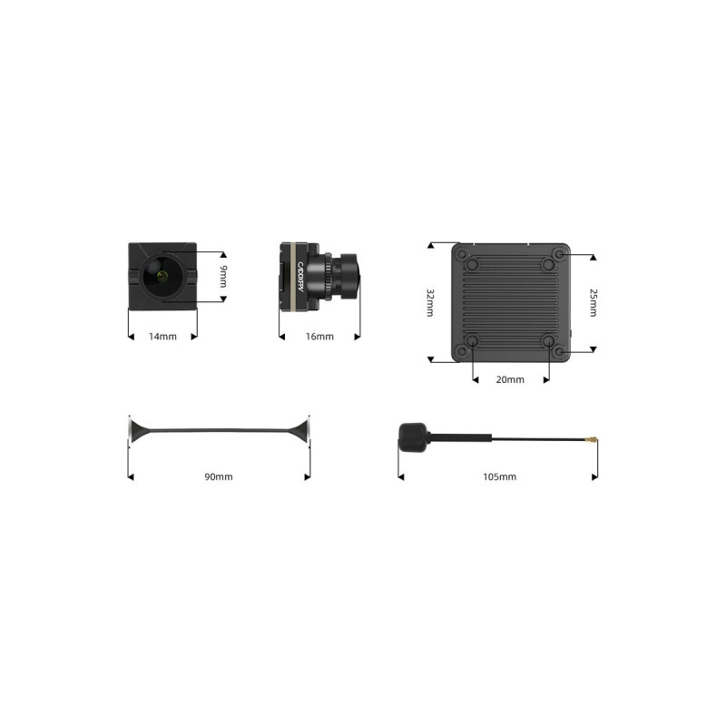 Avatar HD Nano Kamera / VTX Kit V3