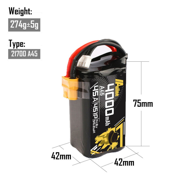 AULINE 4000mAh 4S A45 (XT30)