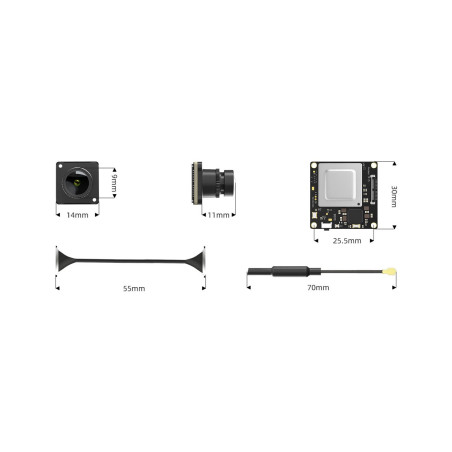 Avatar HD Mini 1S LITE Camera / VTX Kit