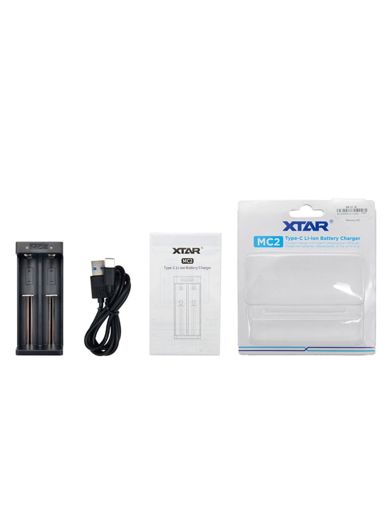 Xtar MC2 Ladegerät für Li-Ion Akkus