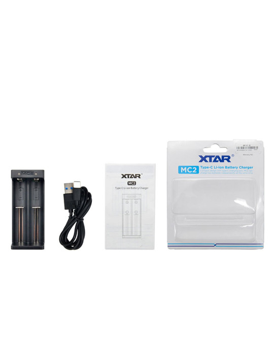 Xtar MC2 Ladegerät für Li-Ion Akkus