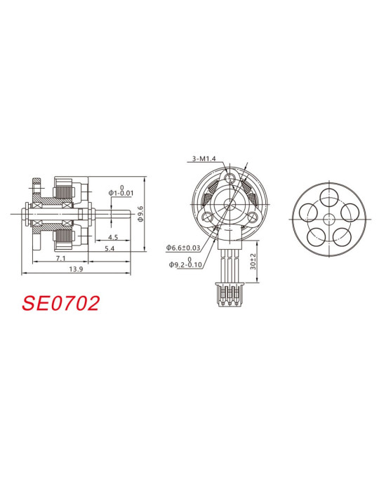 Happymodel SE0702 28000Kv