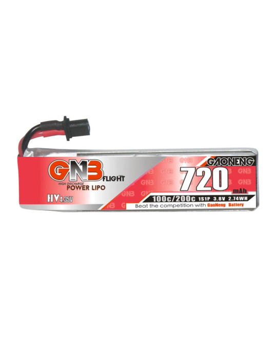 GNB 720mAh 1S LiHV 100C (A30)
