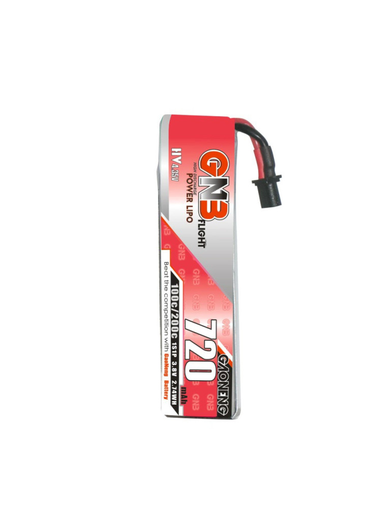 GNB 720mAh 1S LiHV 100C (A30)