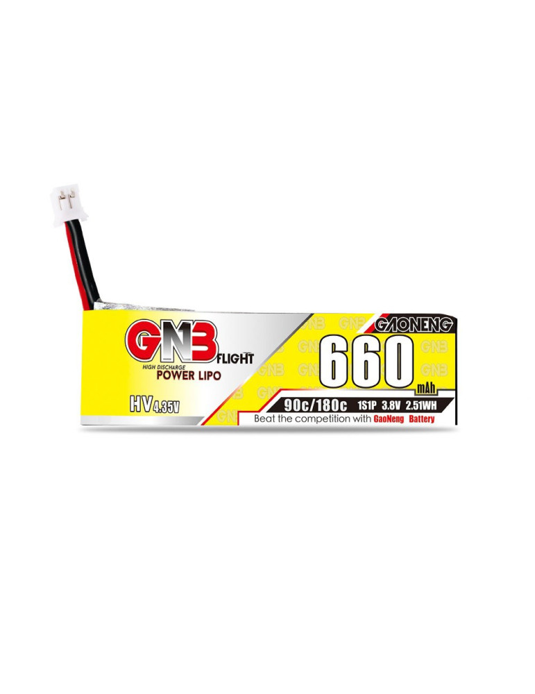 GNB 660mAh 1S LiHV 90C (PH2.0)