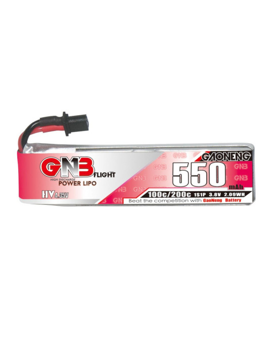 GNB 550mAh 1S LiHV 100C (A30)