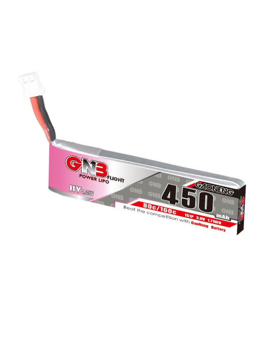 GNB 450mAh 1S LiHV 80C (PH2.0)