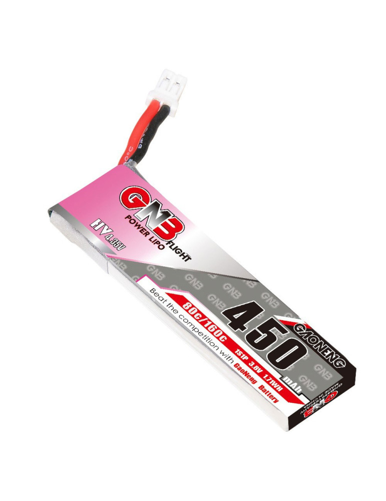 GNB 450mAh 1S LiHV 80C (PH2.0)
