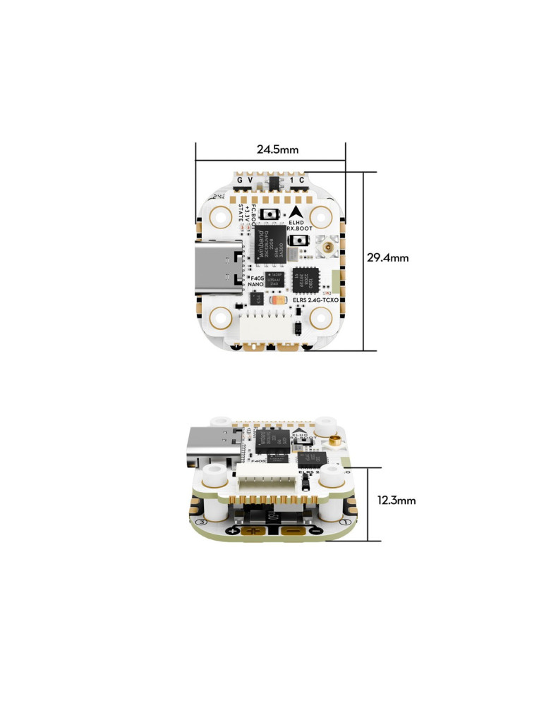 Flywoo GOKU GN405 Nano HD 2-6S 35A mit ELRS Stack V3