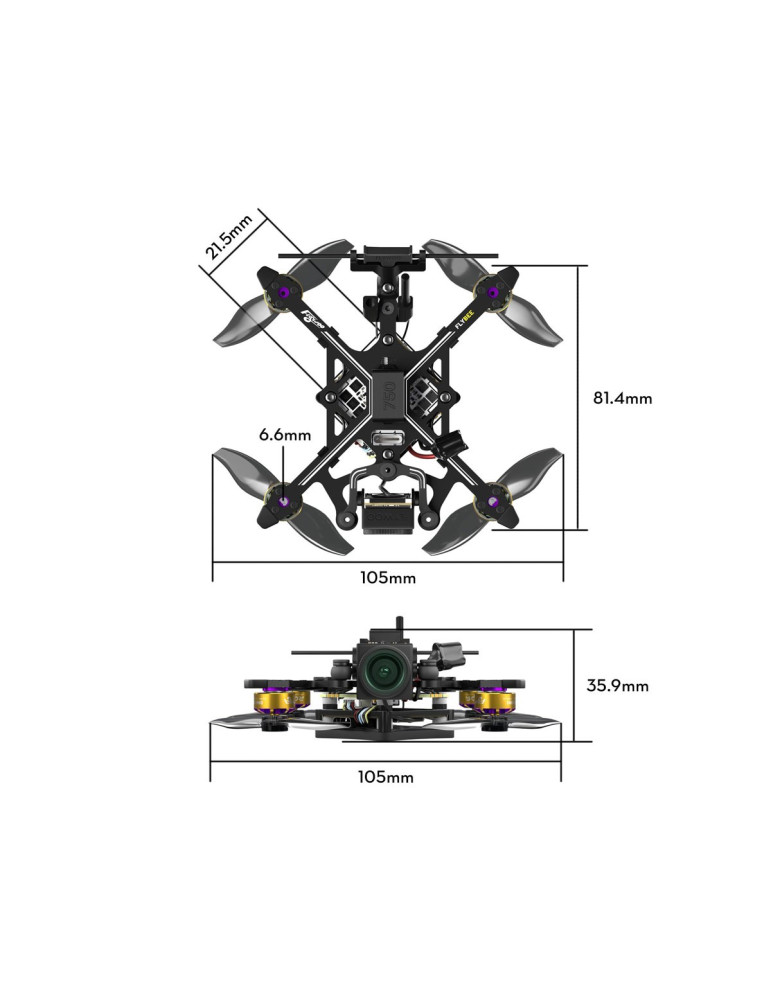 Flywoo Flybee 20 HD O4 2S (ELRS 2.4G)