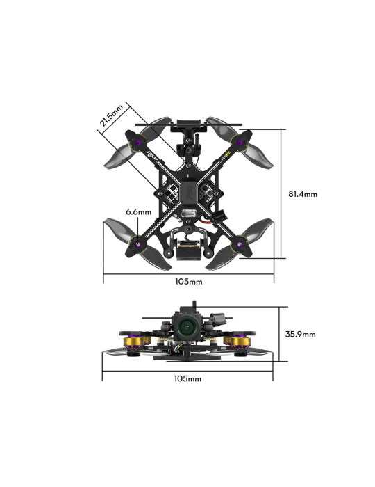 Flywoo Flybee 20 HD O4 2S (ELRS 2.4G)
