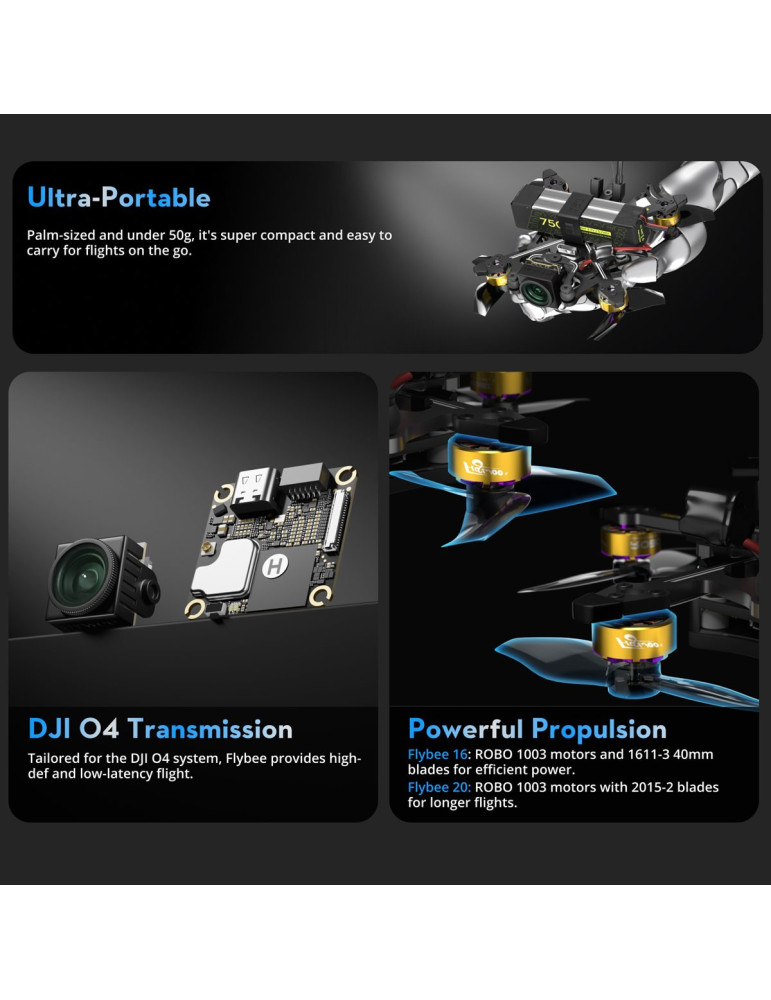 Flywoo Flybee 20 HD O4 2S (ELRS 2.4G)