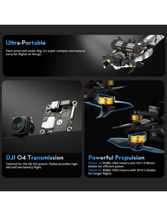 Flywoo Flybee 20 HD O4 2S (ELRS 2.4G)