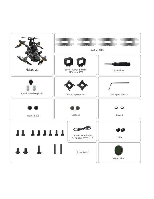 Flywoo Flybee 20 HD O4 2S (ELRS 2.4G)