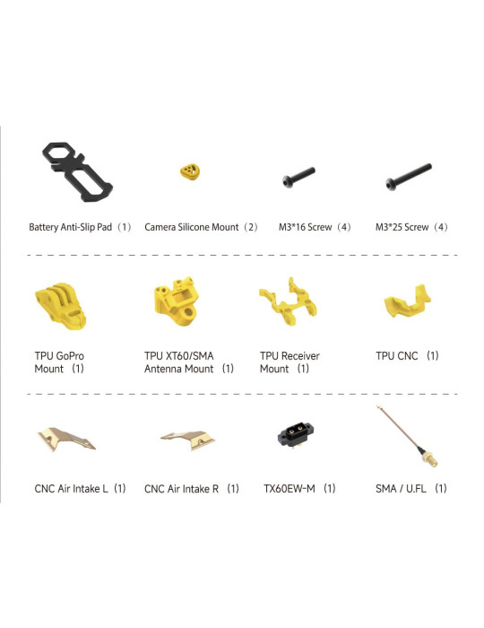 SpeedyBee Mario 5 DC O4 Frame - Advanced Version