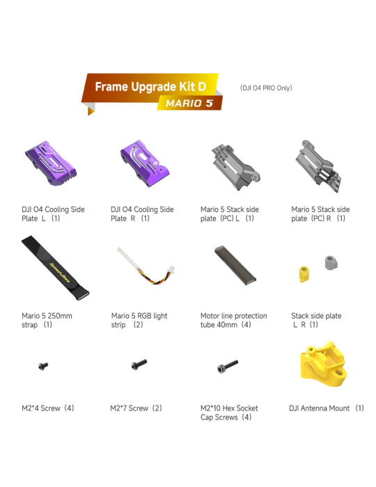 SpeedyBee Mario 5 - Upgrade Kit D