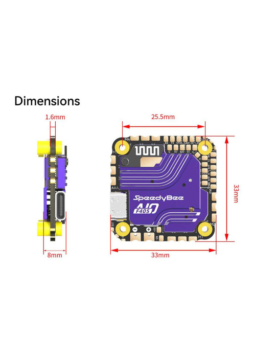 Speedybee F405+40A AIO