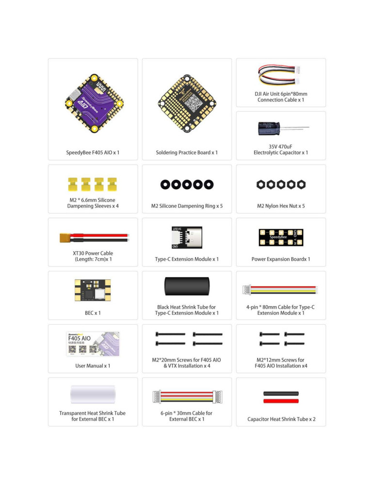 Speedybee F405+40A AIO