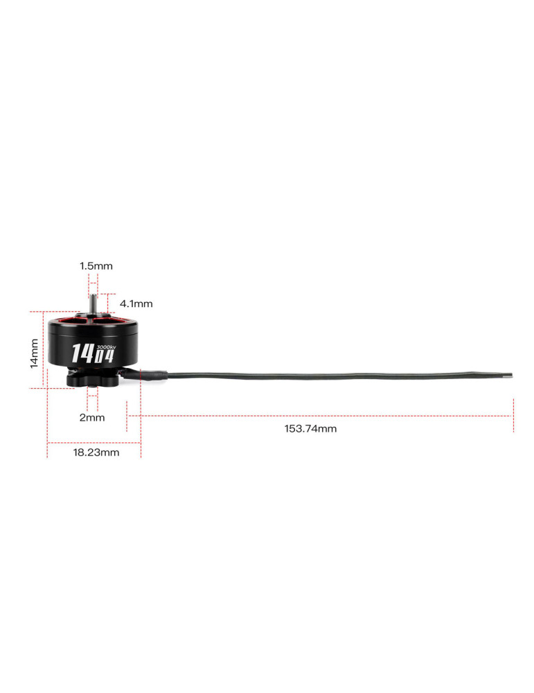 GepRC SPEEDX2 1404 3850Kv