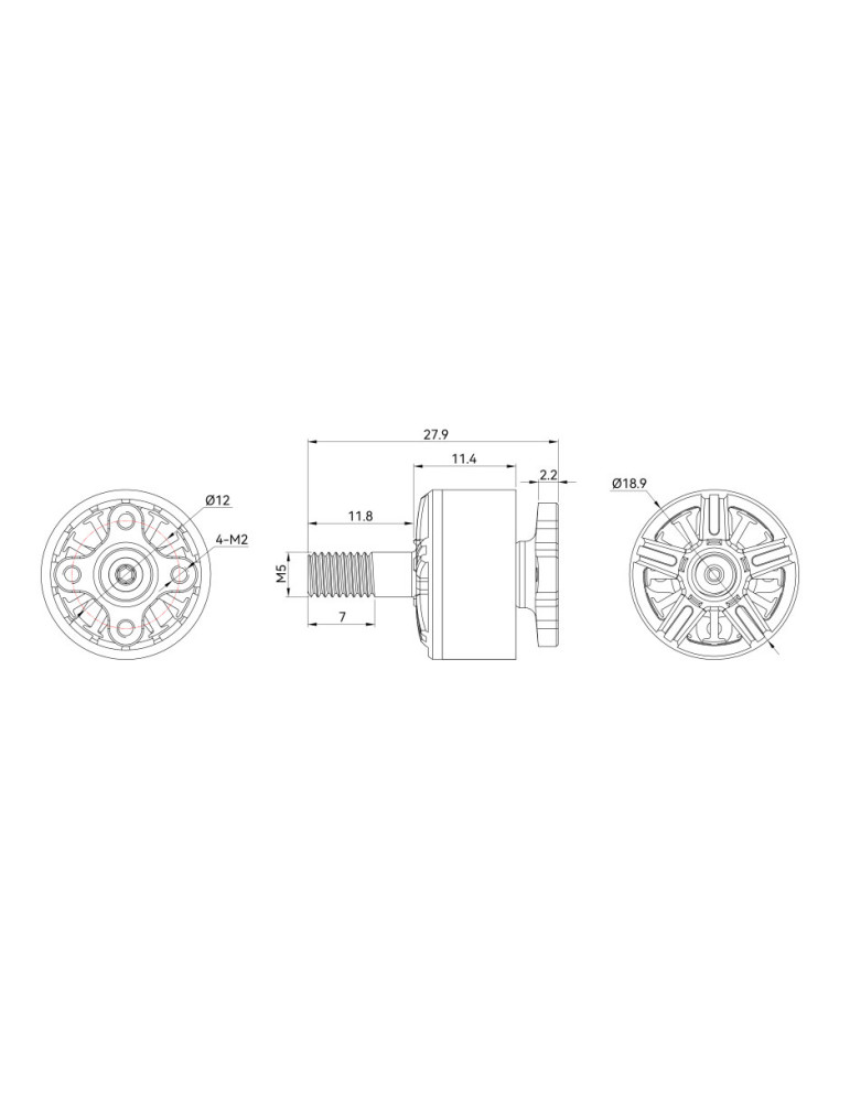 Tiger Motor V1507 4100Kv (4S)