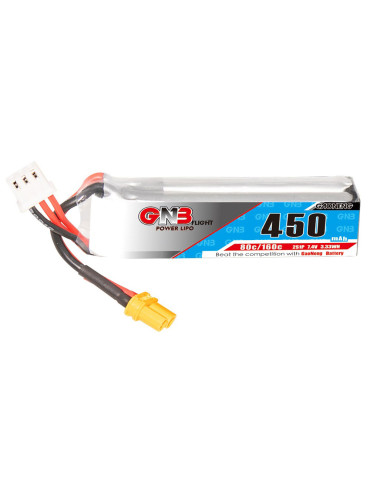 GNB 450mAh 2S LiHV 80C (XT30)