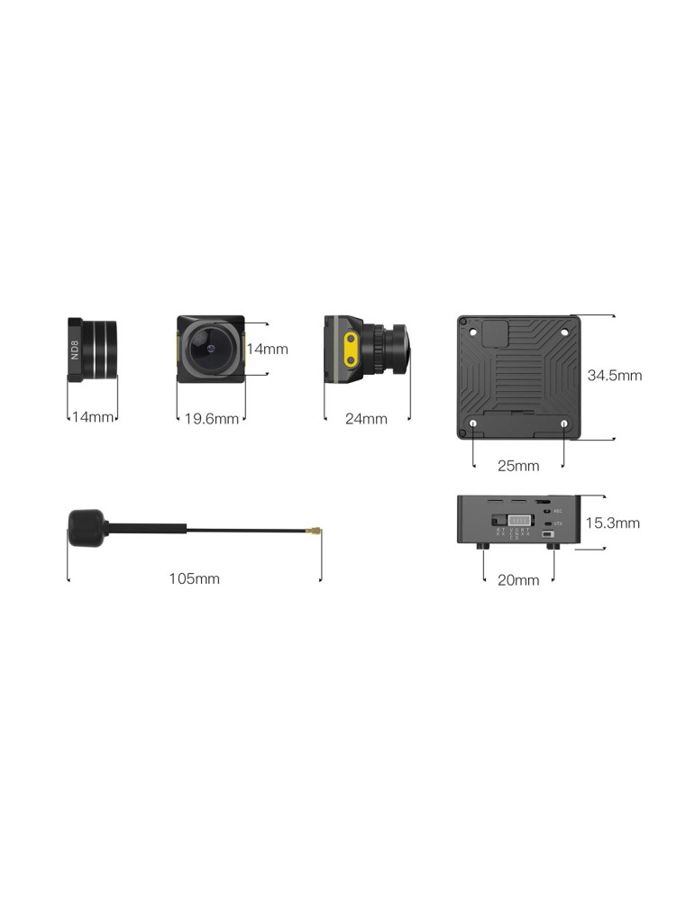 Walksnail Moonlight Camera / VTX Kit