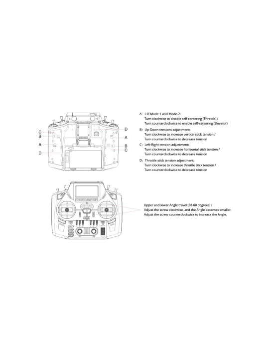 RadioMaster GX12 Dual-Band Gemini-X Radio Controller (ELRS) - M2