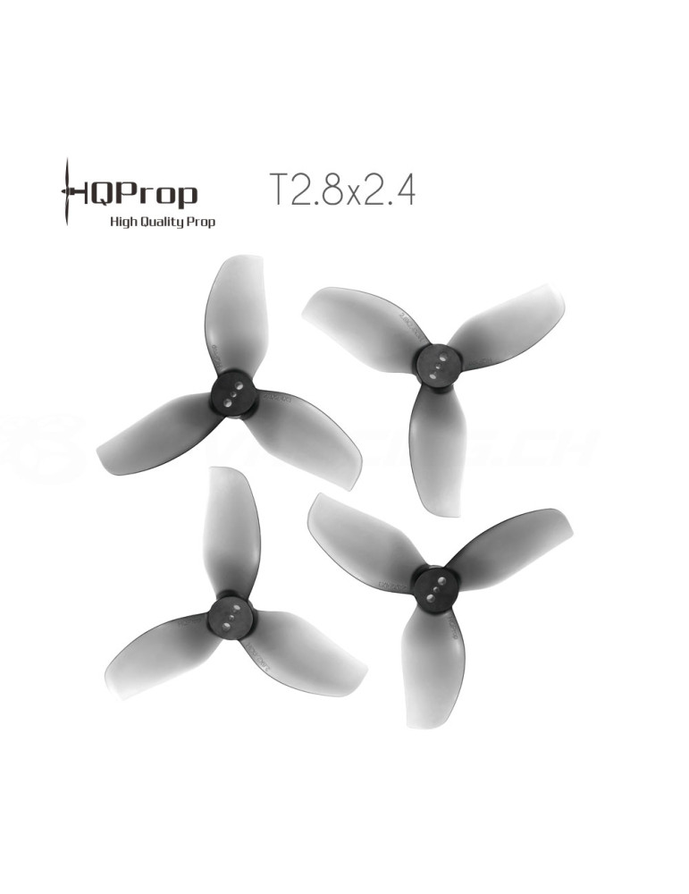 HQProp T2.8x2.4x3 Durable Propeller - Grey